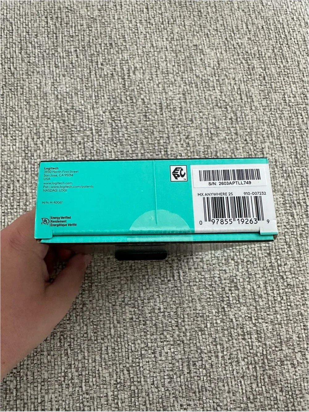 BRAND NEW Logitech MX Anywhere 2S Bluetooth Edition Wireless Mobile Mouse